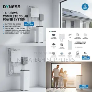 Dyness 14.33kWh Solar System With 8kW Hybrid Inverter