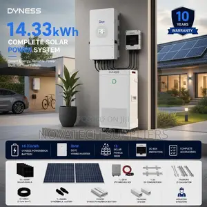 8. 33kWh Dyness Battery and 8kW Deye Solar System Package
