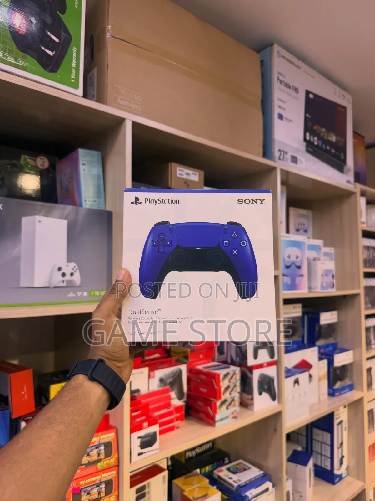 Brand-New PlayStation 5 DualSense Wireless Controller. Deep Blue