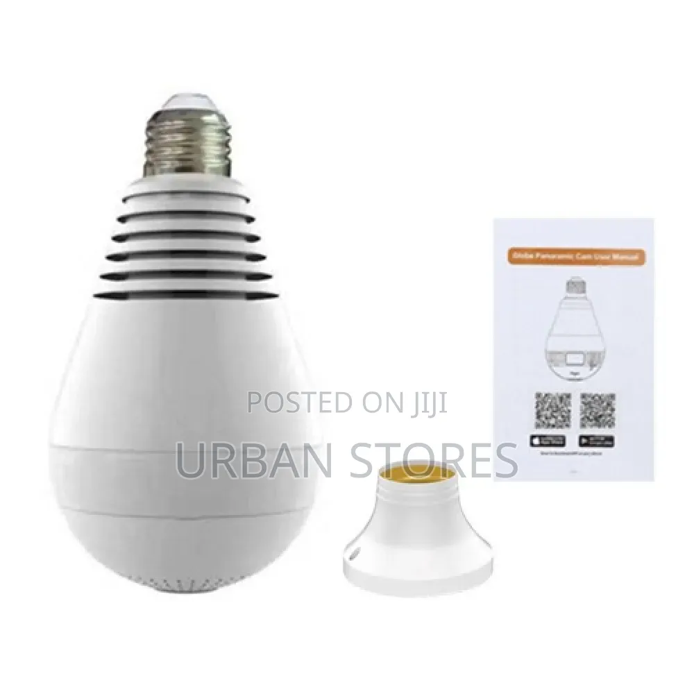 V380 Bulb Light Wireless Panoramic IP Camera