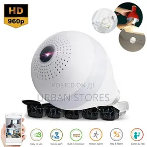 V380 Bulb Light Wireless Panoramic IP Camera