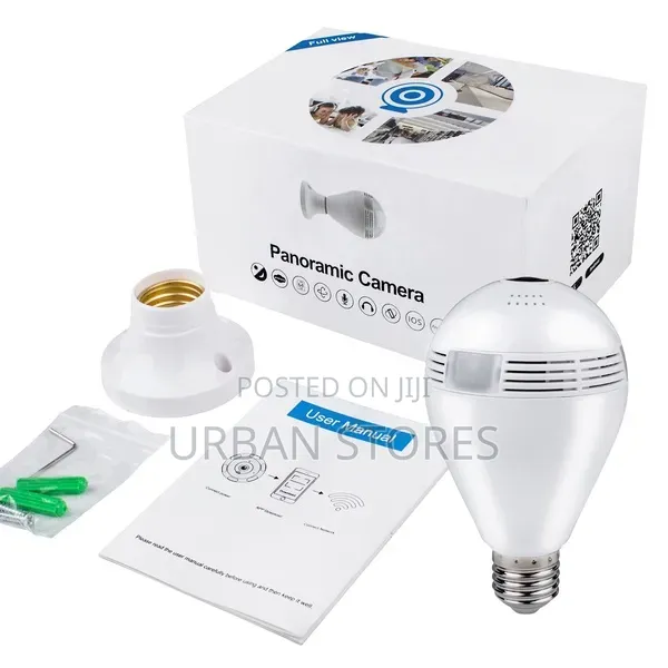 V380 Bulb Light Wireless Panoramic IP Camera