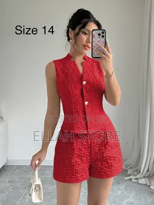 Red Two Piece