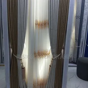 Elegant Dubai Curtains With Premium Sheers