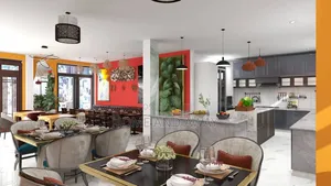Restaurant Designing Set-Up Experts Interior Designing Services.