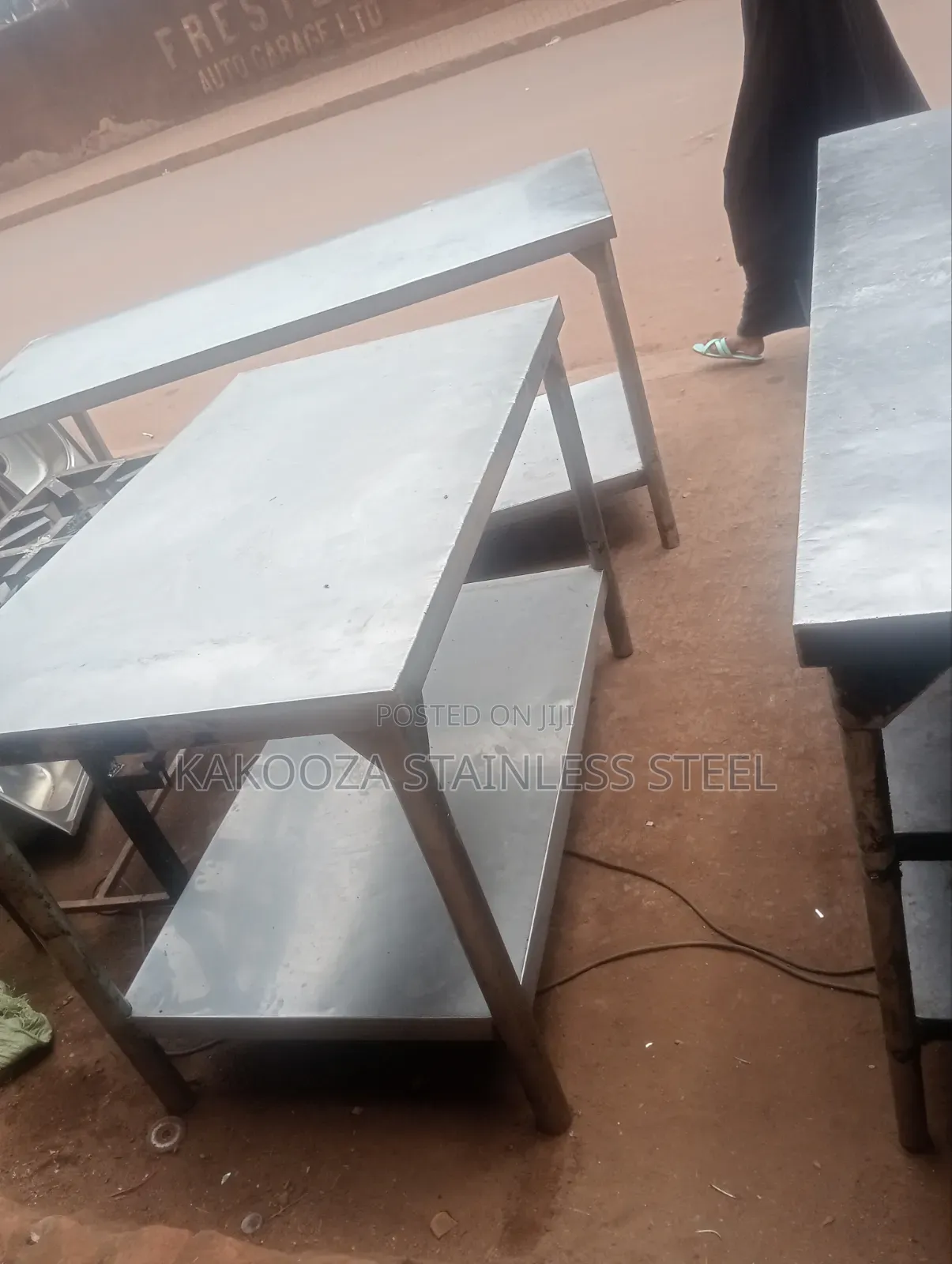 Stainless Working Top 7ft