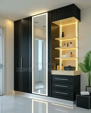 Closet With Dressing Mirror