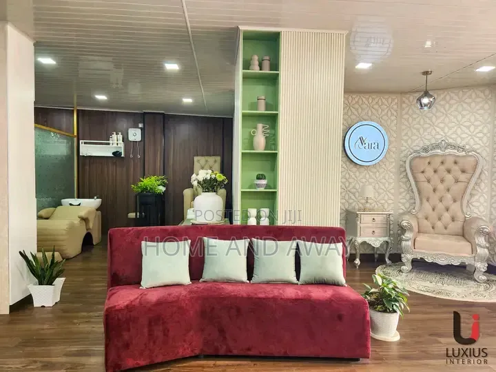 Salon Setup/Salon Interior Designing Finishing Experts in Kampala