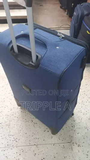 Prince Brand Blue Soft-Shell Suitcase ( Large Size)