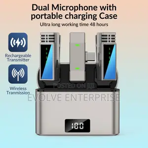 Jmary MW-15 Dual Lavalier Microphone