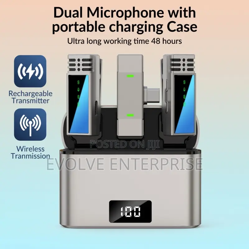 Jmary MW-15 Dual Lavalier Microphone