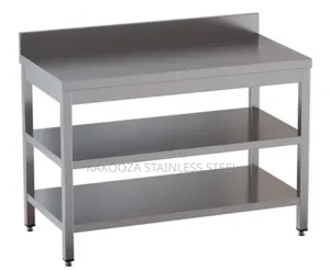 Stainless Working Top Triple
