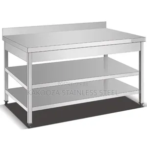 Stainless Working Top Triple