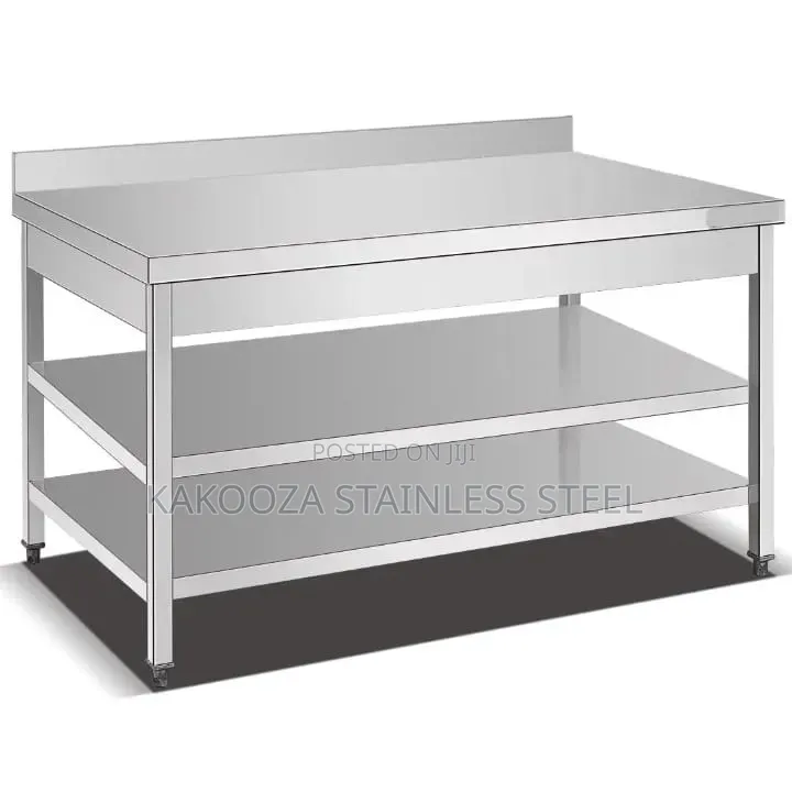 Stainless Working Top Triple