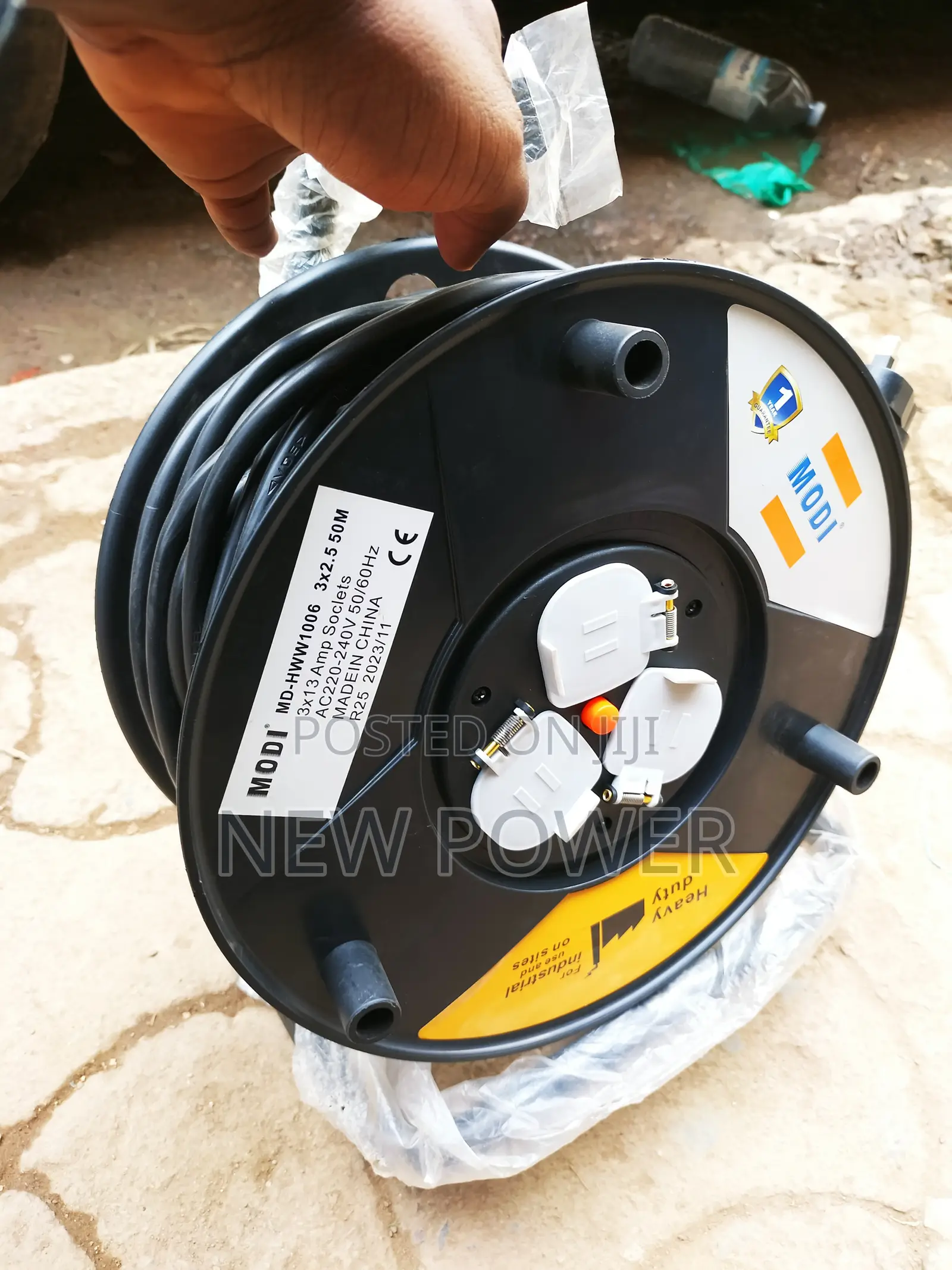 2.5mm 50m Cable Reel