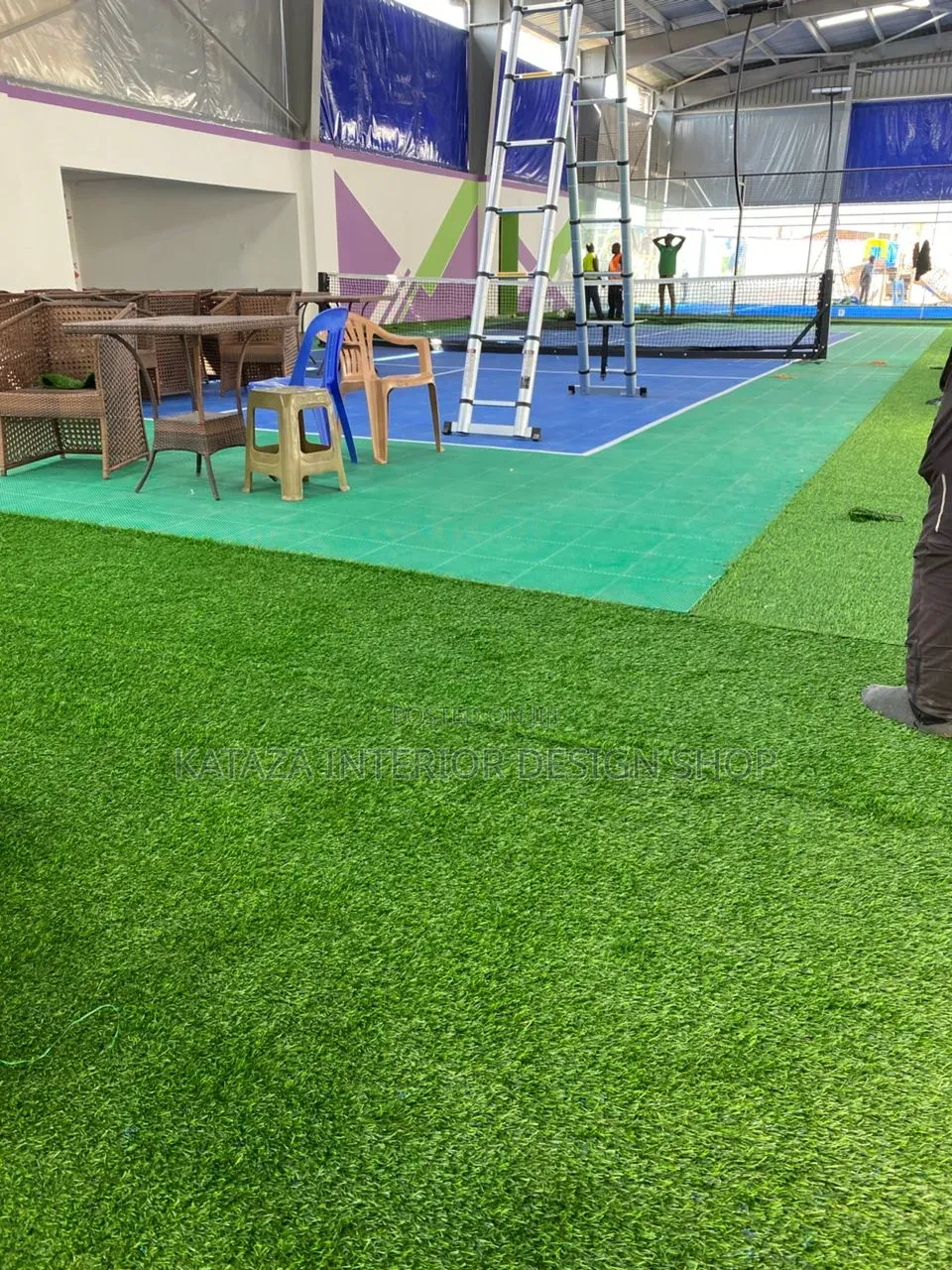 Viny Green Grass Carpet