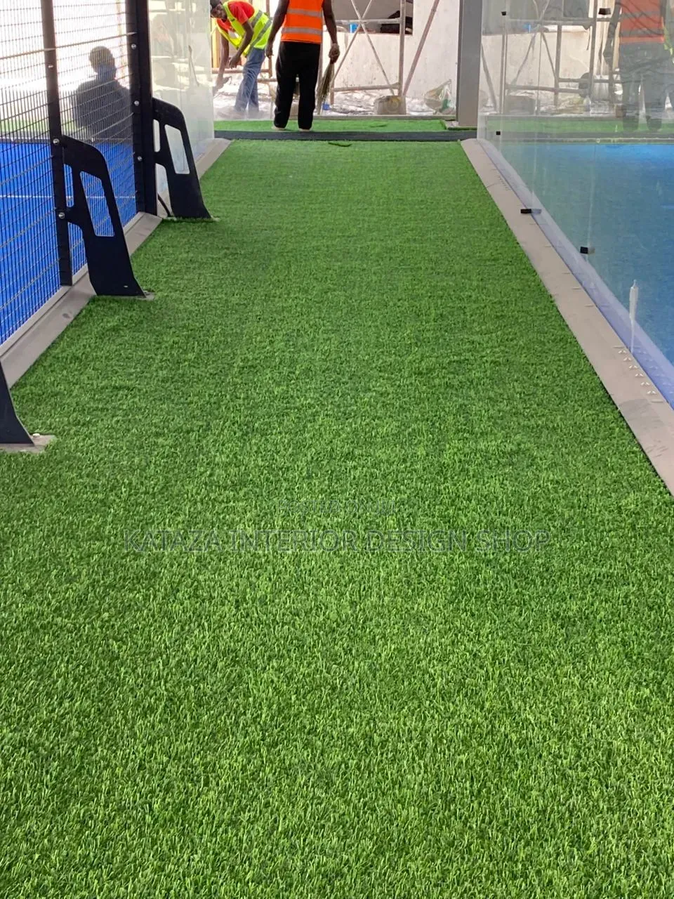 Viny Green Grass Carpet
