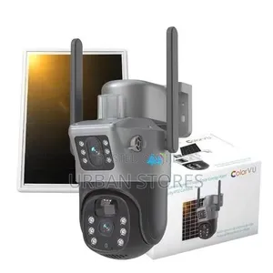 Super Quality Dual Lens Solar-Powered Auto_tracking CCTV Camera 4g