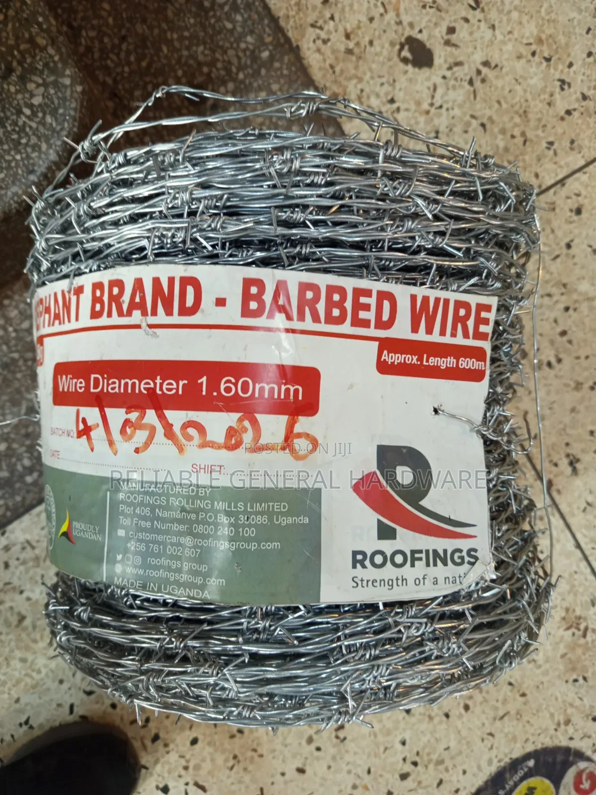 Barbed Wire Fence 600 Meters