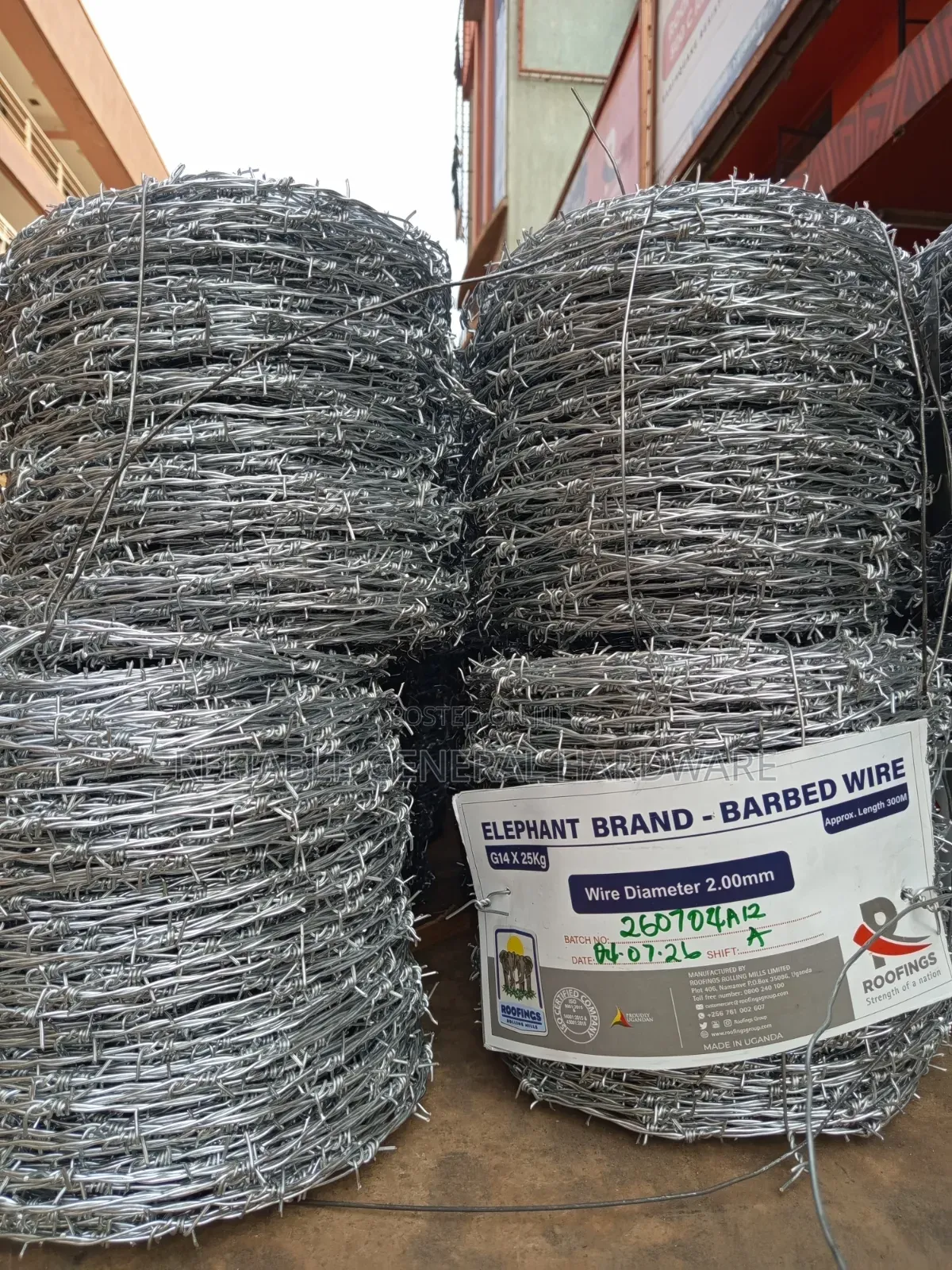 Barbed Wire Fence 600 Meters