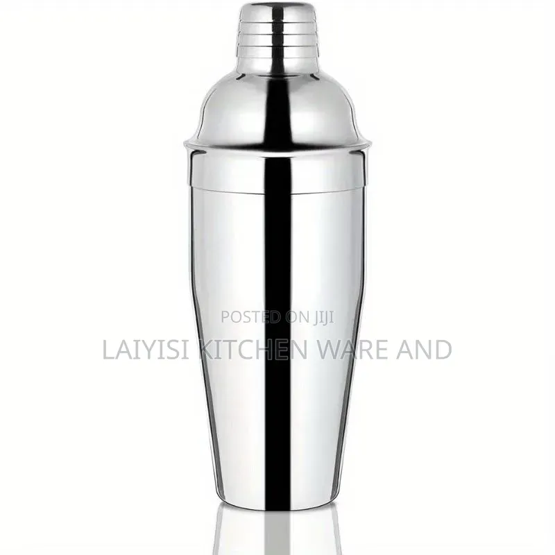 Cocktail Shaker, 20 Oz Martini Drink With Built-in Straw