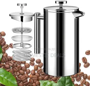 Stainless Steel Coffee Plunger French Press