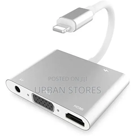 iPhone to Hdmi and Vga Adapter With Audio