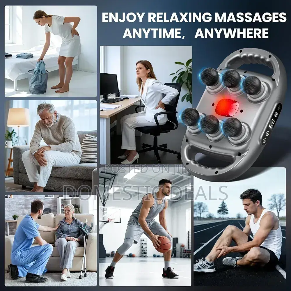 Massage Gun Deep Tissue 6 Heads,