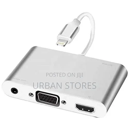 iPhone to Hdmi and Vga Adapter With Audio