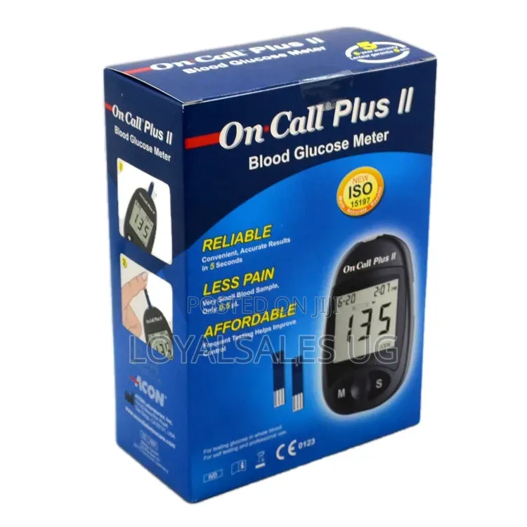 On Call Plus Glucometer With 50 Strips