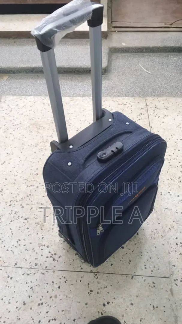 Portable Small Blue Suitcase