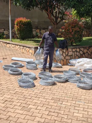 Razor Wire Fence, Stainless Steel 7M