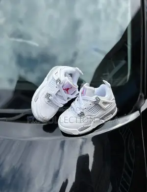 Jordan 4 White Oreo Kids Sneakers