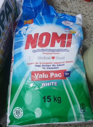 15kg of Nomi Powdered Laudary Detergent.