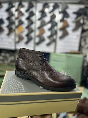 Clarks Heritage Brown Leather Boot