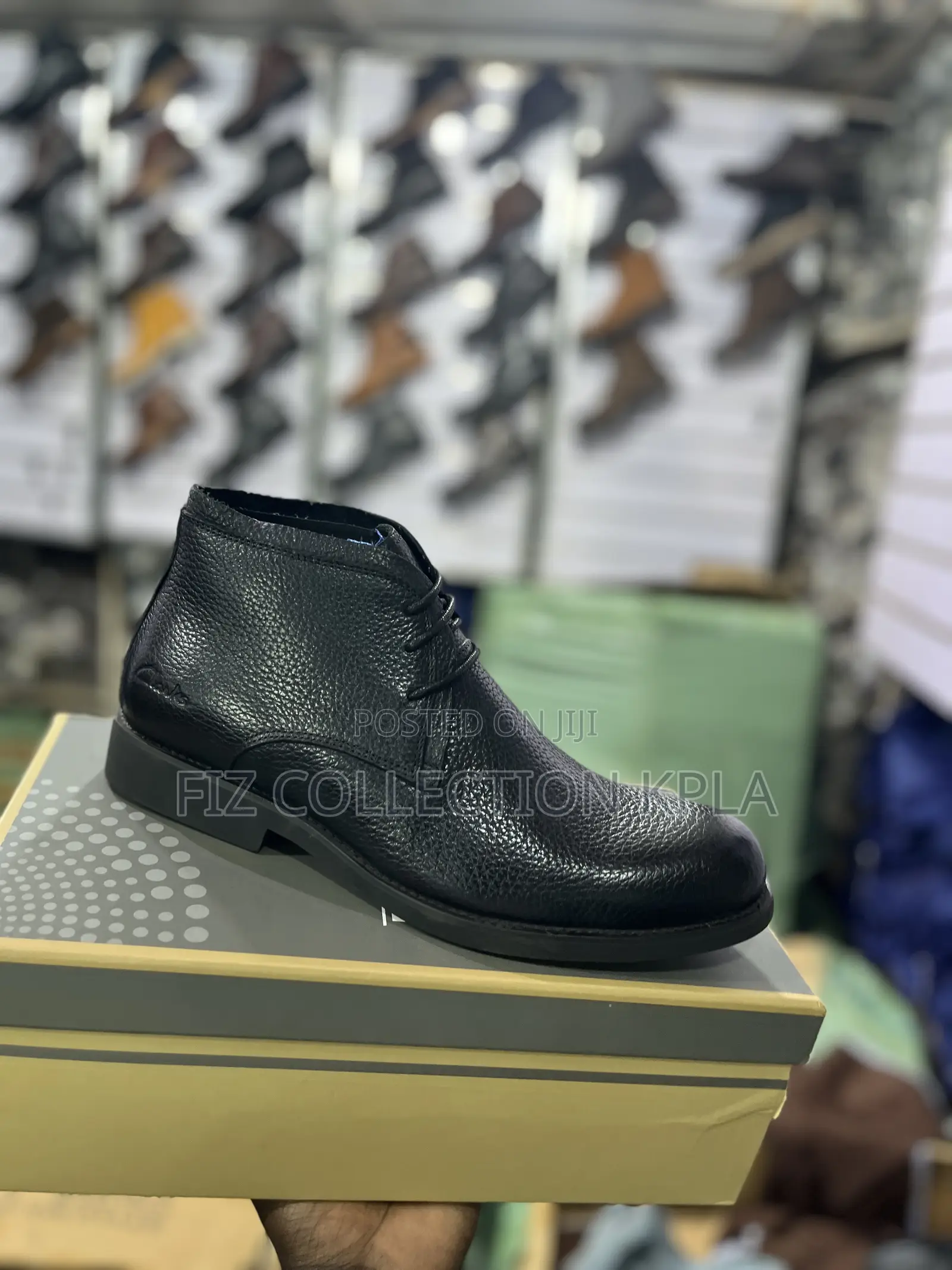 Clarks Executive Black Casual Boot
