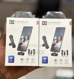 Dual Wireless Lavalier Microphone Plug and Play, No Need APP