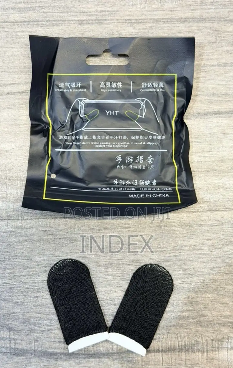 YHT Gaming Finger Sleeves, High Sensitivity, Comfortable and Thin