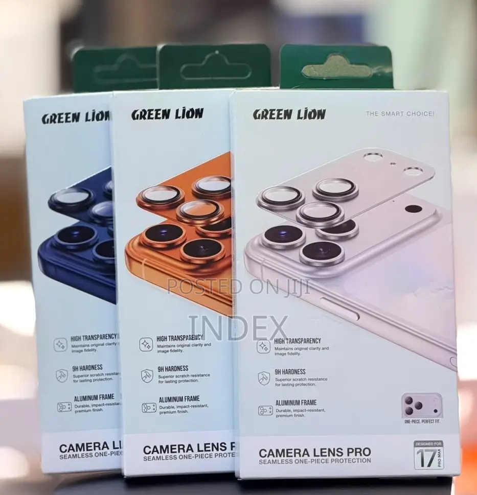 Green Lion Camera Lens for iPhone 17 Pro and 17 Pro Max