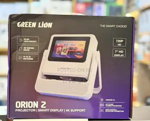Green Lion Orion 2 Smart Projector With Wi-Fi Bluetooth, Support