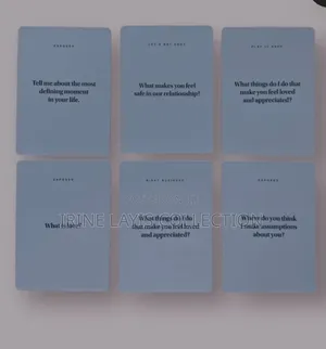 BestSelf Date Deck, a Card Game for Couples