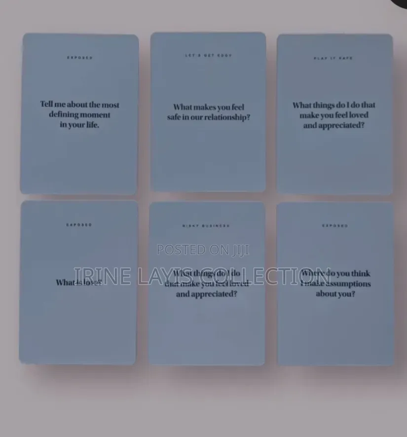 BestSelf Date Deck, a Card Game for Couples