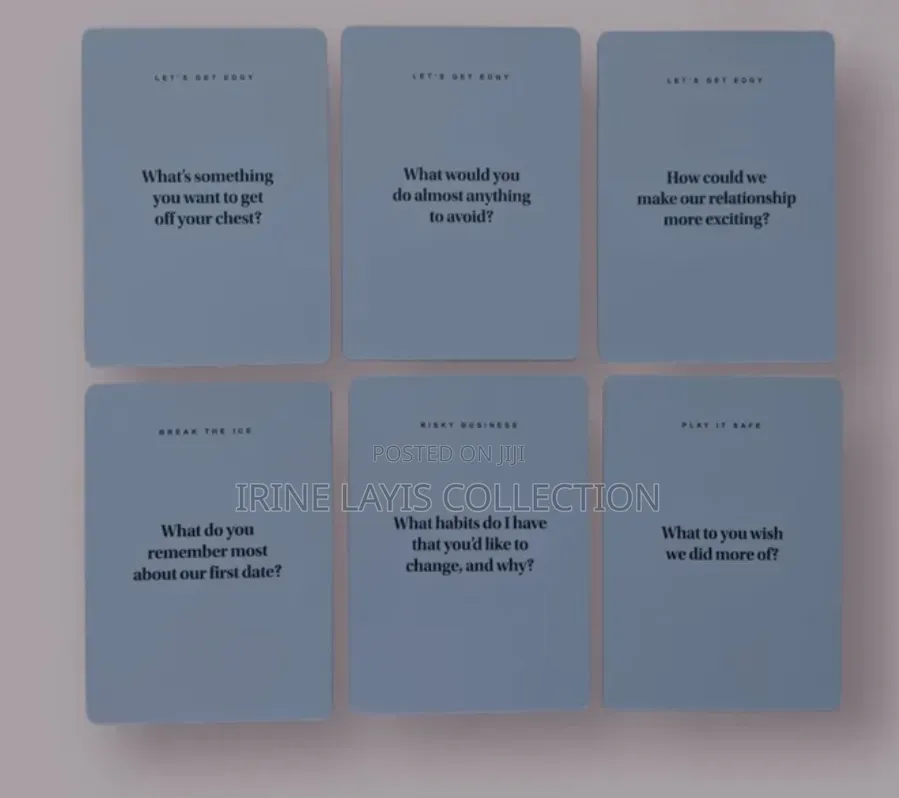 BestSelf Date Deck, a Card Game for Couples