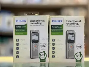 Philips Audio Voice Recorder DVT2050 Digital Notes Dual Microphone