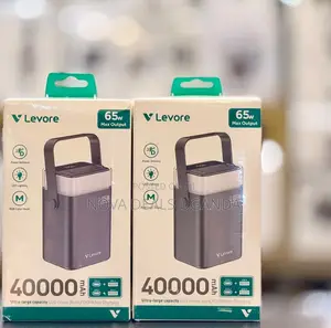 Levore 4000mAh 65W Portable Power Bank USB-C
