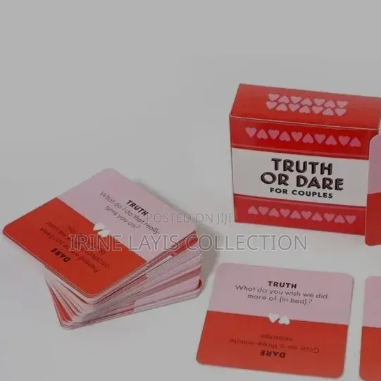 Truth or Dare Card Game for Couples
