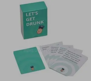 Let's Get Drunk" Adult Drinking Card Game,