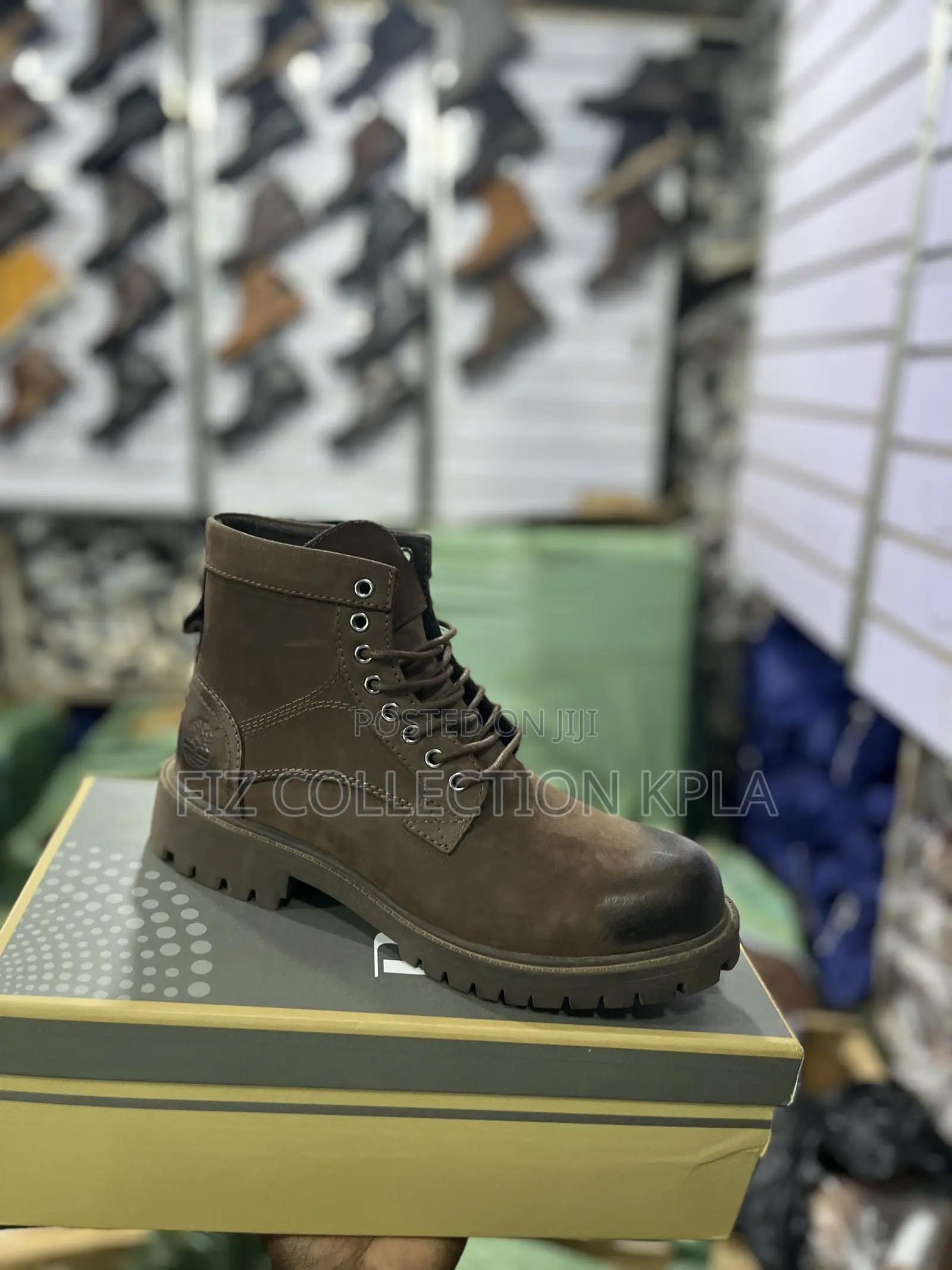 Timberland Rugged Coffee Brown Thick Sole Boot