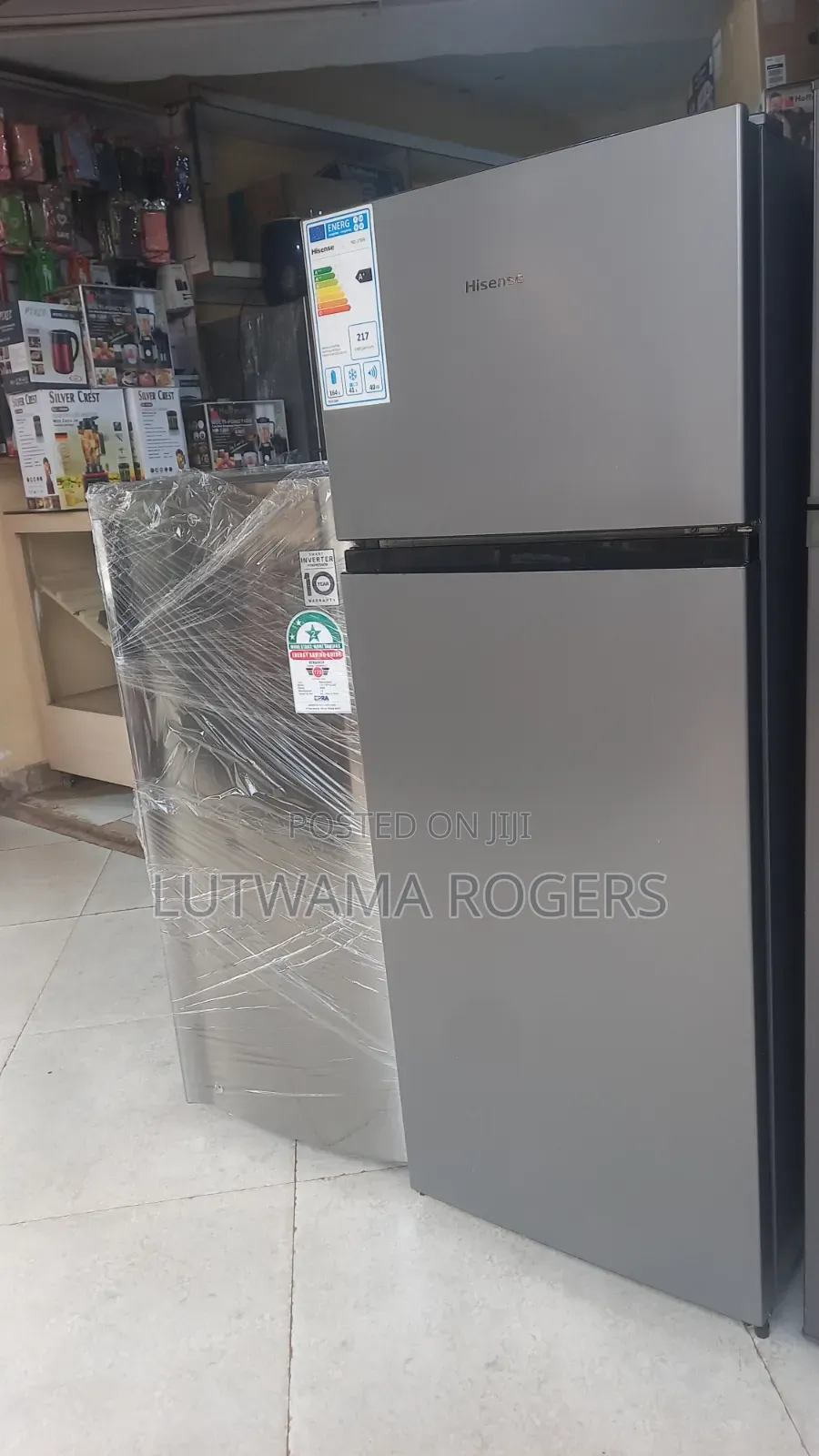 Hisense Fridge 270ltrs