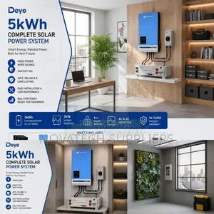 Deye Solar Package | 5kWh Battery | 4 X 580W Solar Panels